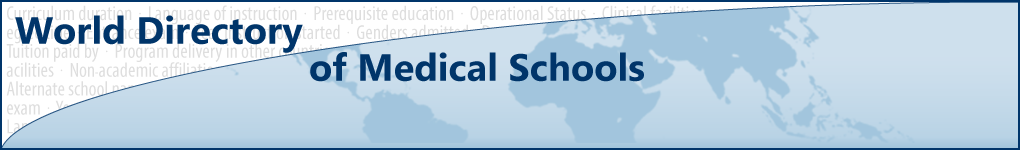 World Directory of Medical Schools